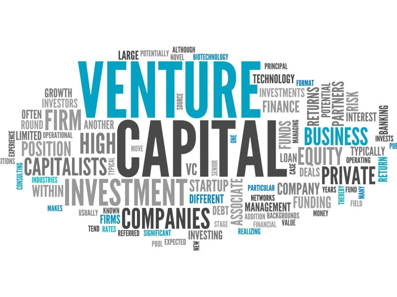 word cloud of VC related terms