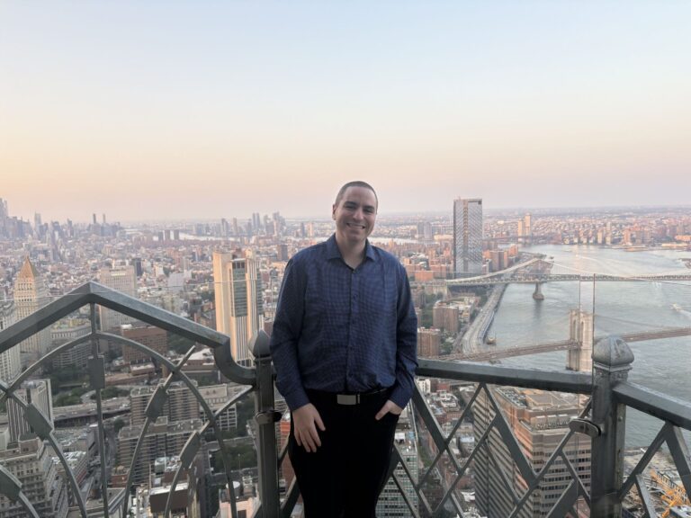 Carta Fund performance Dinner, me enjoying the view from the balcony